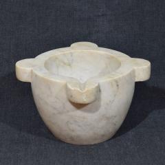 19th Century French White Marble Mortar - 4116158