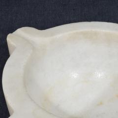 19th Century French White Marble Mortar - 4116254