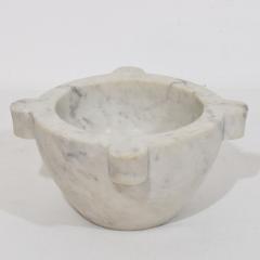 19th Century French White Marble Mortar - 4116199