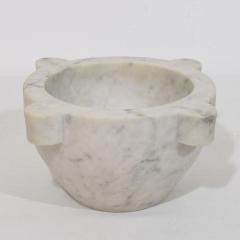 19th Century French White Marble Mortar - 4116200