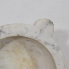 19th Century French White Marble Mortar - 4116334