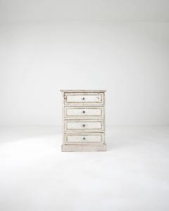 19th Century French White Patinated Chest of Drawers - 3471134