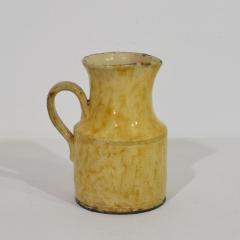 19th Century French Yellow Glazed Earthenware Water Jug - 4116013