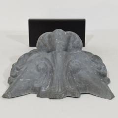 19th Century French Zinc Lion Head Fragment - 4119839
