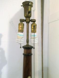 19th Century Georgian Stick Form Tall Table Lamp - 3010813