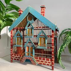 19th Century German Folk Art Bird Cage - 3374588