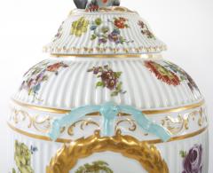 19th Century German Pair Gilt Painted Urns - 2471509