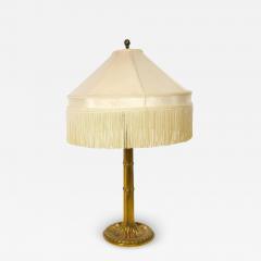 19th Century Gilt Bronze Candlestick Style Table Lamp - 2828942