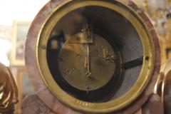 19th Century Gilt Bronze Ormolu and Marble Clockset - 447036