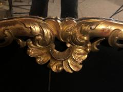 19th Century Gilt Mirror Wall or Console Mirror French Finely Carved - 2970047