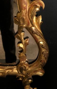 19th Century Gilt Mirror Wall or Console Mirror French Finely Carved - 2970048