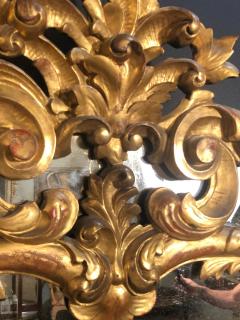 19th Century Gilt Mirror Wall or Console Mirror French Finely Carved - 2970049