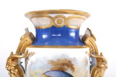19th Century Gilt Porcelain Decorative Pair Vases - 1943987