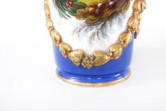 19th Century Gilt Porcelain Decorative Pair Vases - 1943995