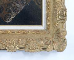 19th Century Gilt Wood Framed Oil Canvas Painting - 2478787