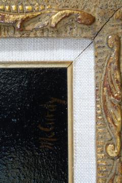 19th Century Gilt Wood Framed Oil Canvas Painting - 2478795