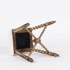19th Century Giltwood Barley Twist Stool - 4519959