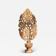 19th Century Giltwood Baroque Church Altar Vase - 3044789