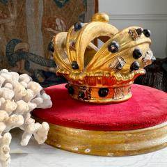 19th Century Giltwood and Gesso Catholic Processional Crown - 4124074