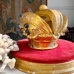 19th Century Giltwood and Gesso Catholic Processional Crown - 4124079