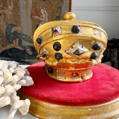 19th Century Giltwood and Gesso Catholic Processional Crown - 4124080