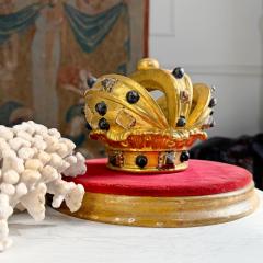 19th Century Giltwood and Gesso Catholic Processional Crown - 4124082
