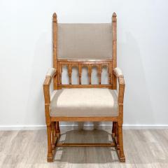 19th Century Gothic Armchair - 2989864