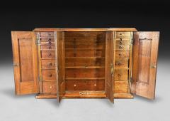 19th Century Gothic Oak Collectors Cabinet - 4764036