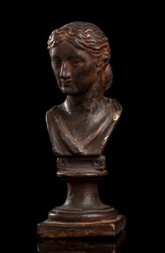 19th Century Grand Tour Terracotta Portrait Figurative Sculpture Helen of Troy - 2484179