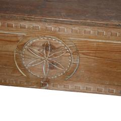 19th Century Gustavian Period Swedish Pine Bench with Storage - 2736938