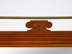 19th Century Hand Carved Mahogany Frame Wall Mirror - 3178676