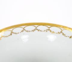 19th Century Hand Painted Paris Porcelain Cachepots with Gilt Details - 4793858