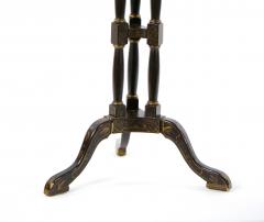 19th Century Hand painted Decorated Victorian Chinoiserie Tripod Side Table - 3283246