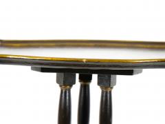 19th Century Hand painted Decorated Victorian Chinoiserie Tripod Side Table - 3283252