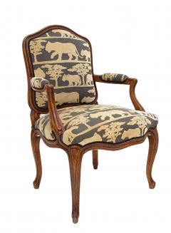19th Century Historism Nutwood Armchair With Cushion Handcarved AT ca 1880 - 4791019