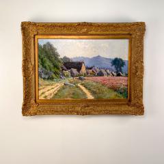 19th Century Impressionist English Landscape by Charles Hall  - 2688138