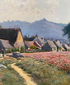 19th Century Impressionist English Landscape by Charles Hall  - 2688140