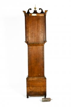 19th Century Inlay Mahogany Wood Long Case Clock - 1170351