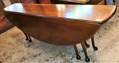19th Century Irish Country Squires Mahogany Hunt Table - 4128283