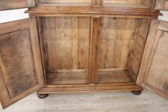 19th Century Italian Antique Cabinet in Solid Carved Walnut - 2958630