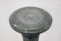 19th Century Italian Antique Column in Green Marble from the Alps - 2921620