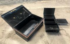 19th Century Italian Antique Safe Iron Box - 559524