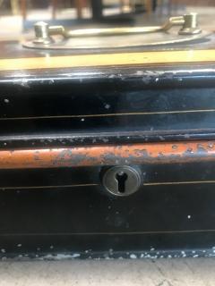 19th Century Italian Antique Safe Iron Box - 559525
