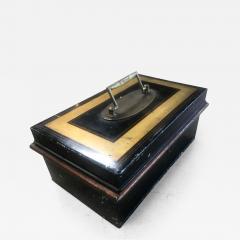 19th Century Italian Antique Safe Iron Box - 562465