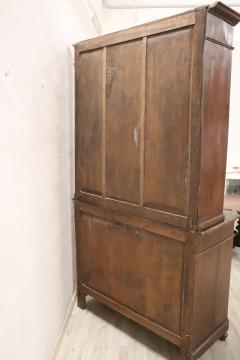 19th Century Italian Antique Sideboard in Walnut Veneer - 4057206