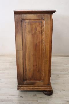 19th Century Italian Antique Sideboard or Buffet in Solid Carved Walnut - 2958569