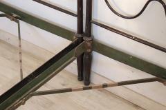 19th Century Italian Antique Wrought Iron Pair of Single Beds - 3370575