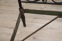 19th Century Italian Antique Wrought Iron Pair of Single Beds - 3370581