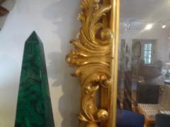 19th Century Italian Baroque Style Giltwood Mirror - 3638183