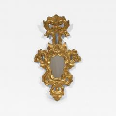 19th Century Italian Baroque Style Giltwood Mirror - 4319766
